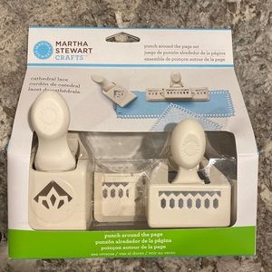 Martha Stewart Craft Punch around the page Cathedral Lace NEW NIP